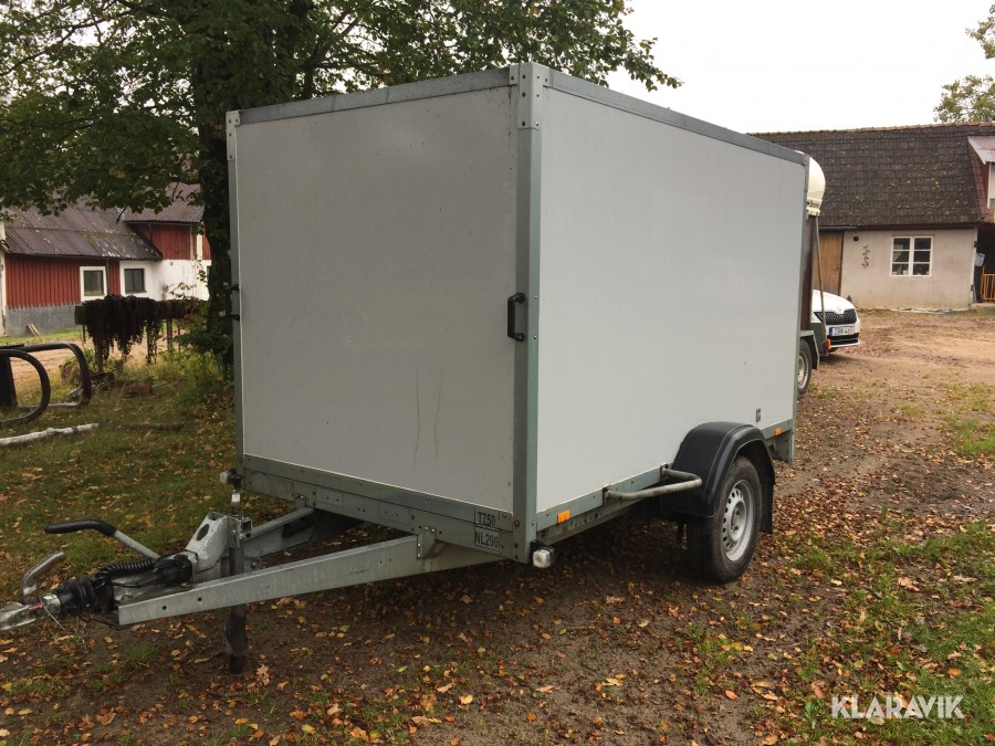 Skåpsläp 750kg