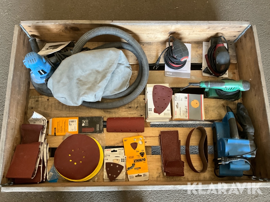 Slipmaskiner och verktyg