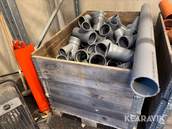 Diverse rördelar 110mm