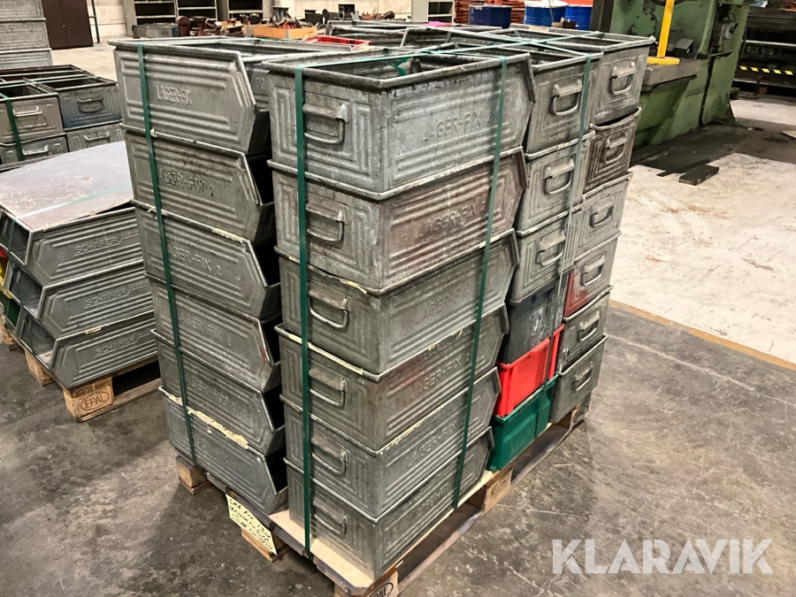 Förvaringslådor Sandbergs / Schäfer Lager-Fix 30 st