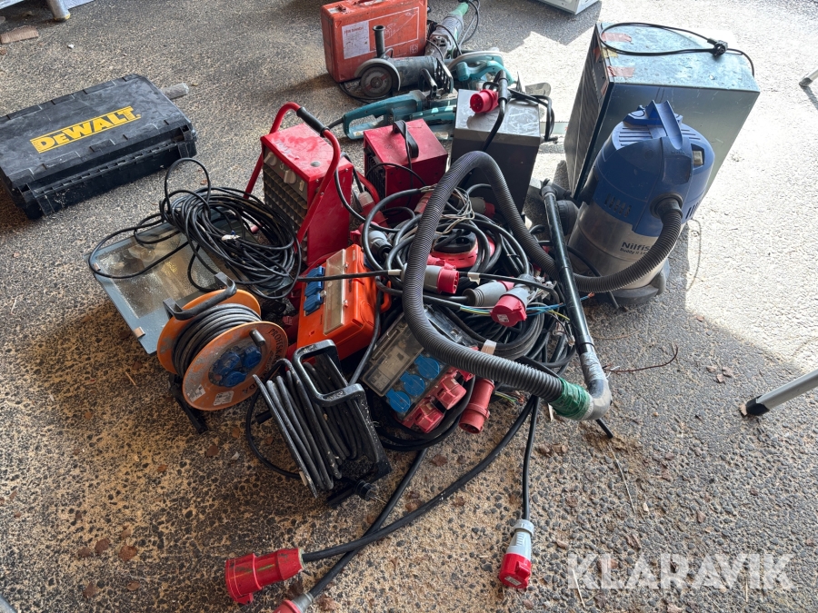 Diverse elutrustning