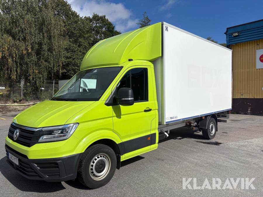 Lätt lastbil Volkswagen Crafter med skåp 