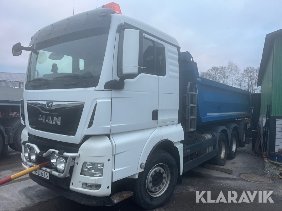 Tippbil MAN TGX 35.500 8X4-4 BL