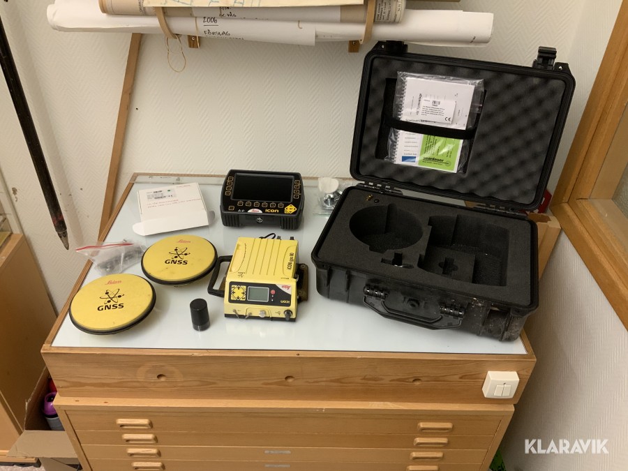 Maskinstyrningsutrustning i 3D för montering i grävsystem