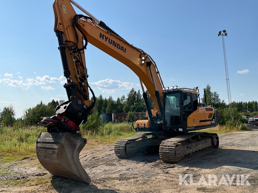 Grävmaskin Hyundai HX300 L