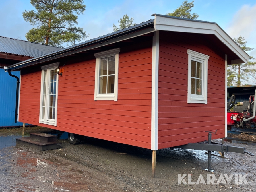 Villavagn 30 m2 med 1 sovrum, badrum och kök