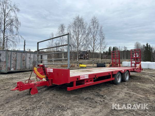 Maskintrailer Mac trailers A2LL19