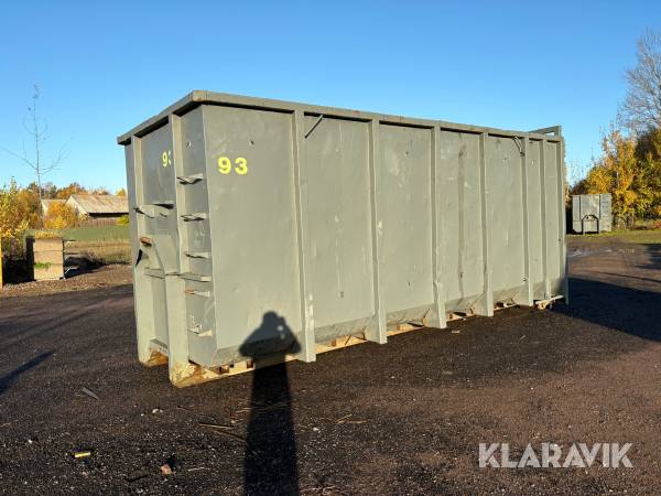 Lastväxlarcontainer 35 m3