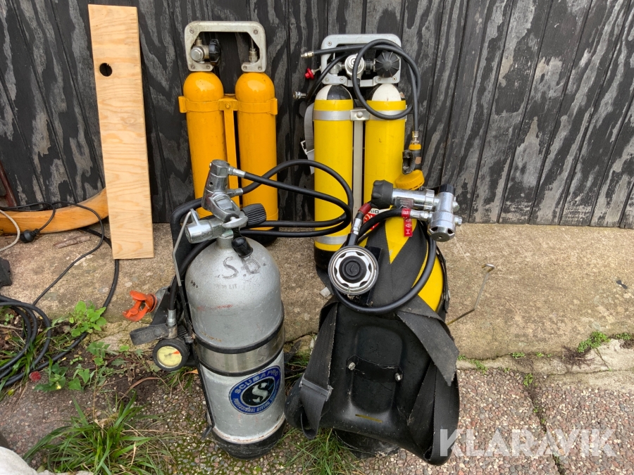 Dykapparater 4 paket
