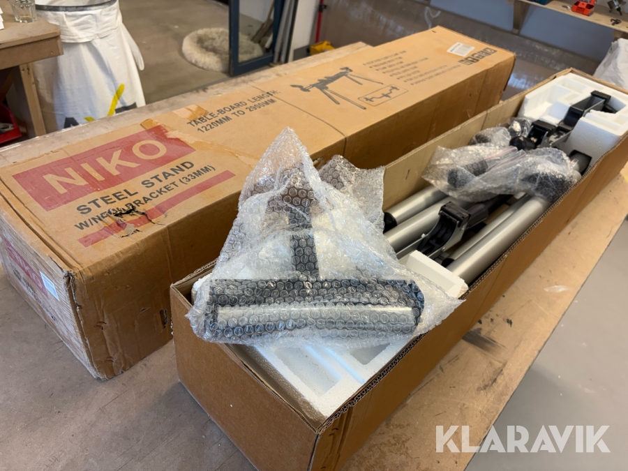 Sågbänk aluminium Niko TB0129 1220mm to 2900mm