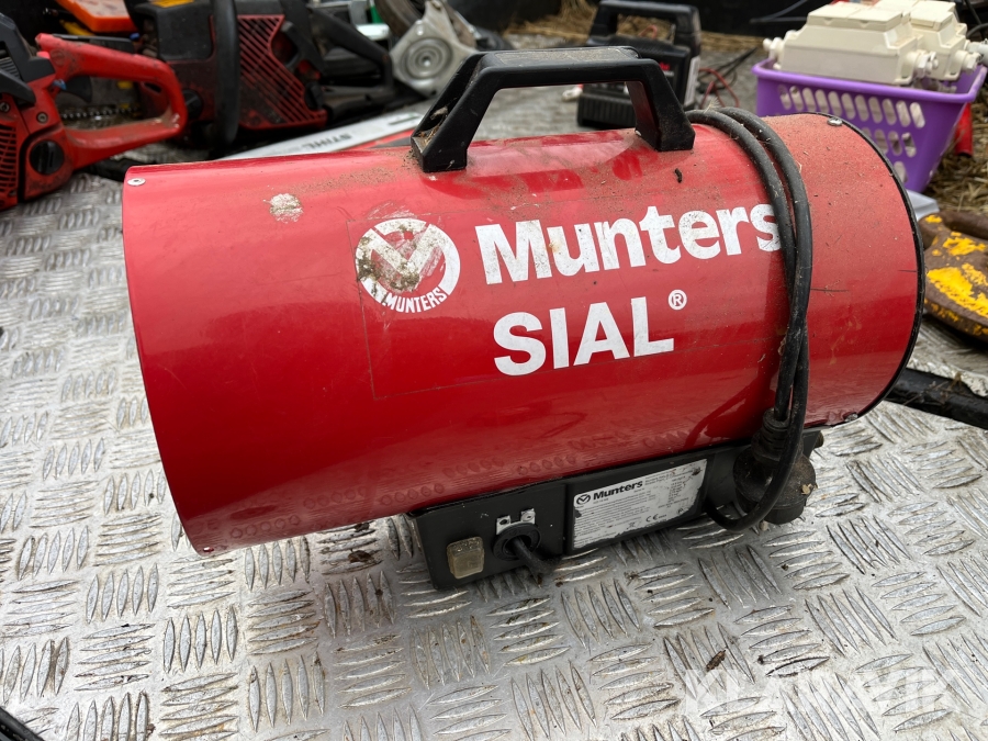 Varmluftsfläkt för gasol Munters KID 10 ME