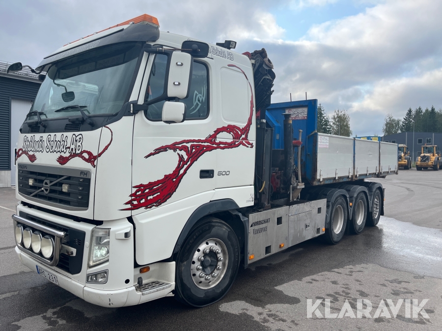 Kranväxlare Volvo FH 500 med redskap