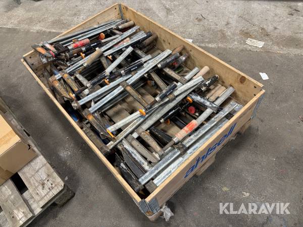 Diverse skruvtvingar