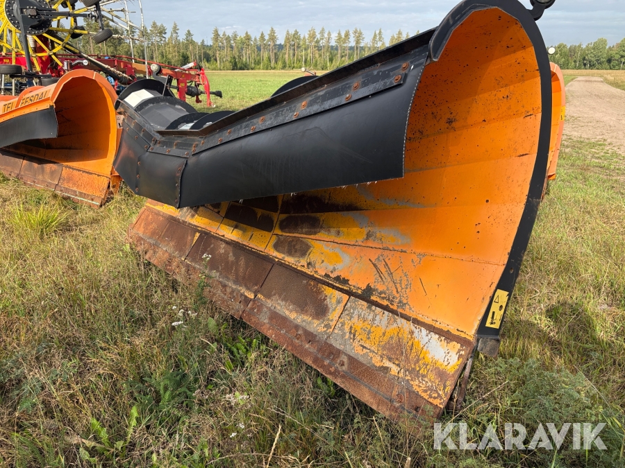 Snöblad Tellefsdal K70 med Stora BM-fäste
