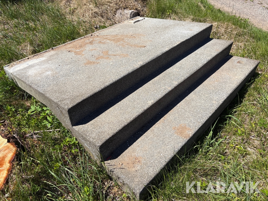 Trappa i lättbetong 3-steg