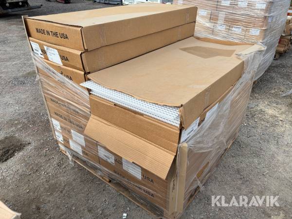 Undertaksplattor Thincell Louver white metric
