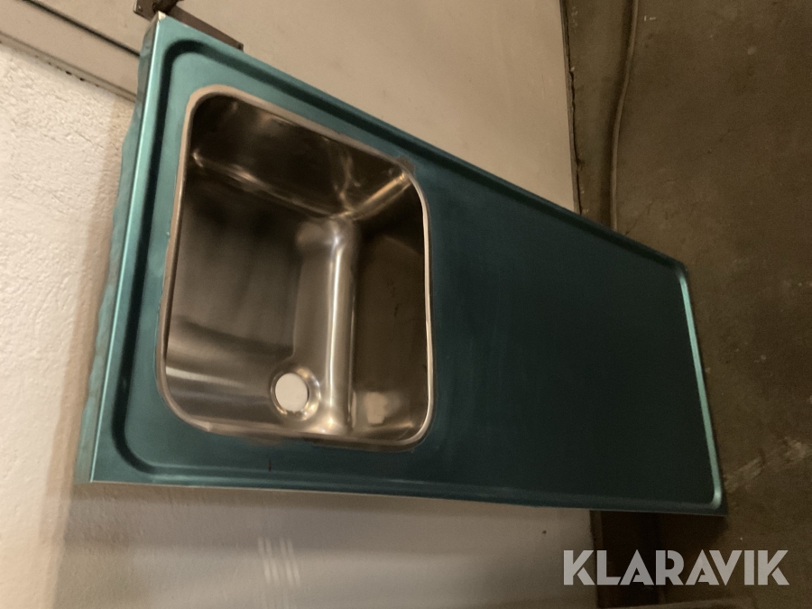 Diskbänk Ramnäs blank 1,0m 