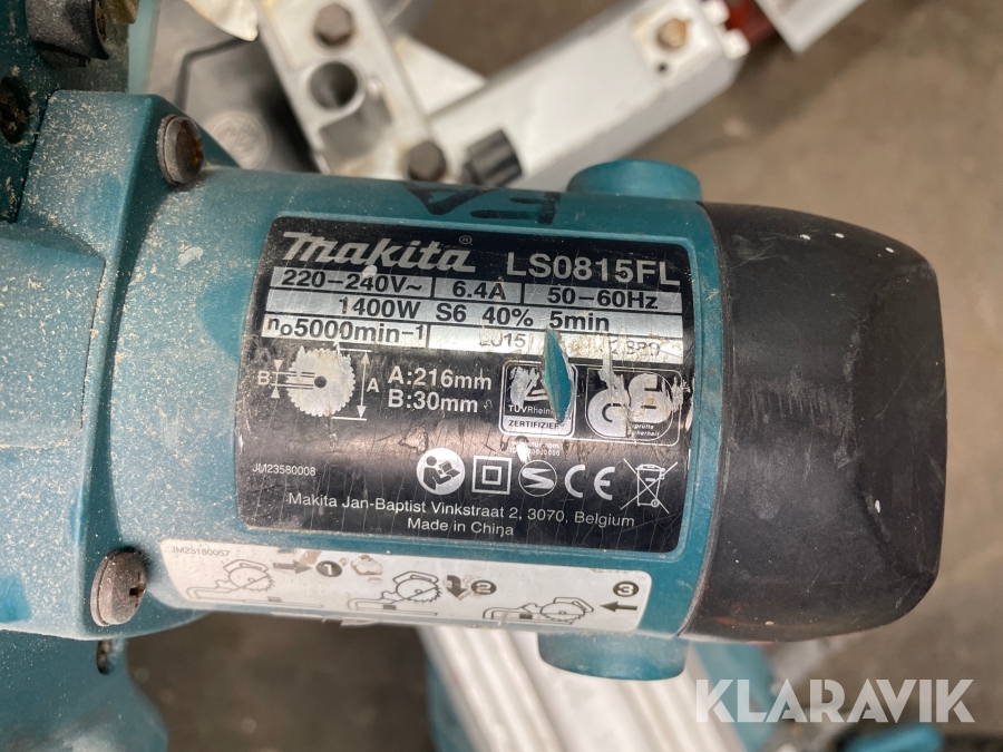 4 Pz Makita Spazzole In Carbonio Originale LS0815FL Seghetto A - Foto 4