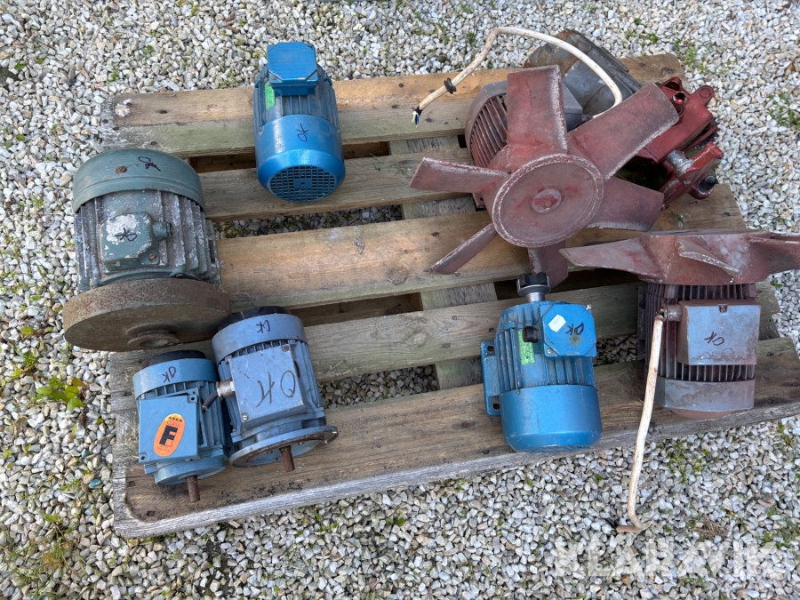 Elmotorer 24 stycken