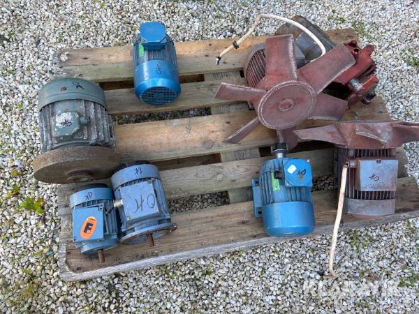 Elmotorer 24 stycken