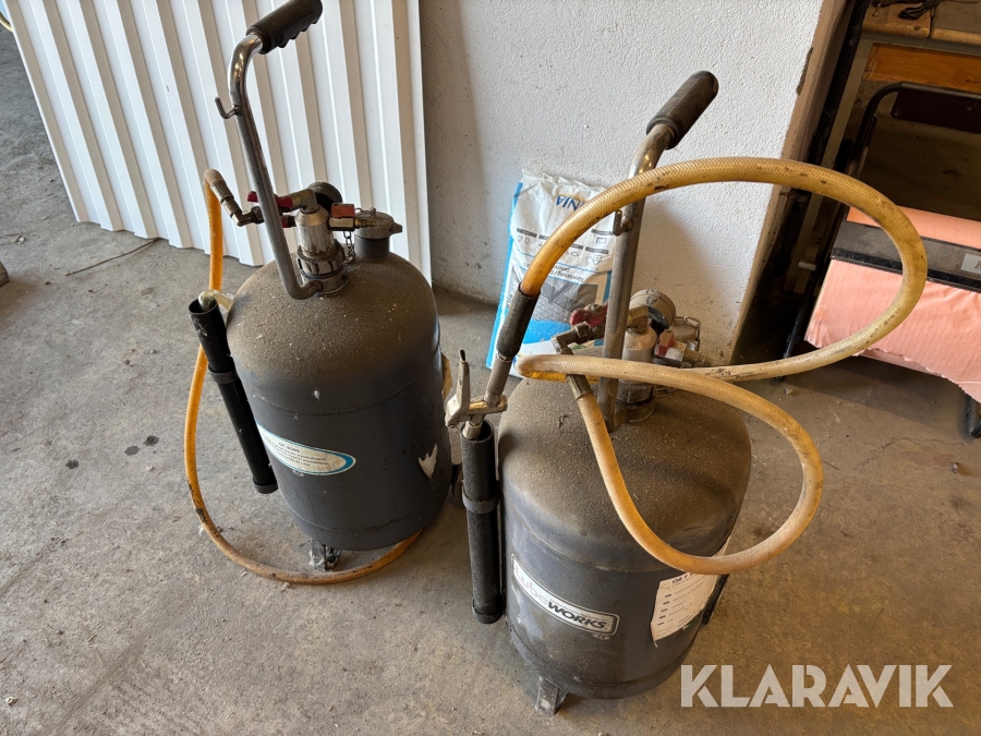 Oljedistributör Lubeworks 30L 2st