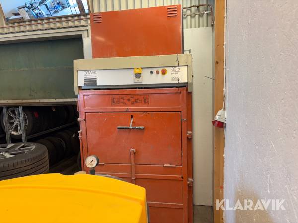 Komprimator/kartongpress ORWAK 8015