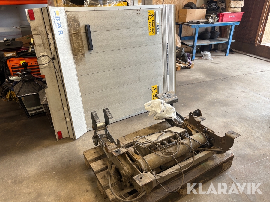 Bakgavellyft BÄR Cargolift BC507S2V-T2 500kg
