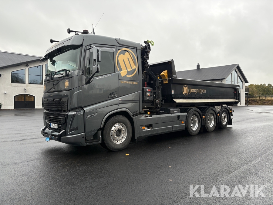 Kranväxlare Volvo FH 8x4 Tridem Varberg Edition
