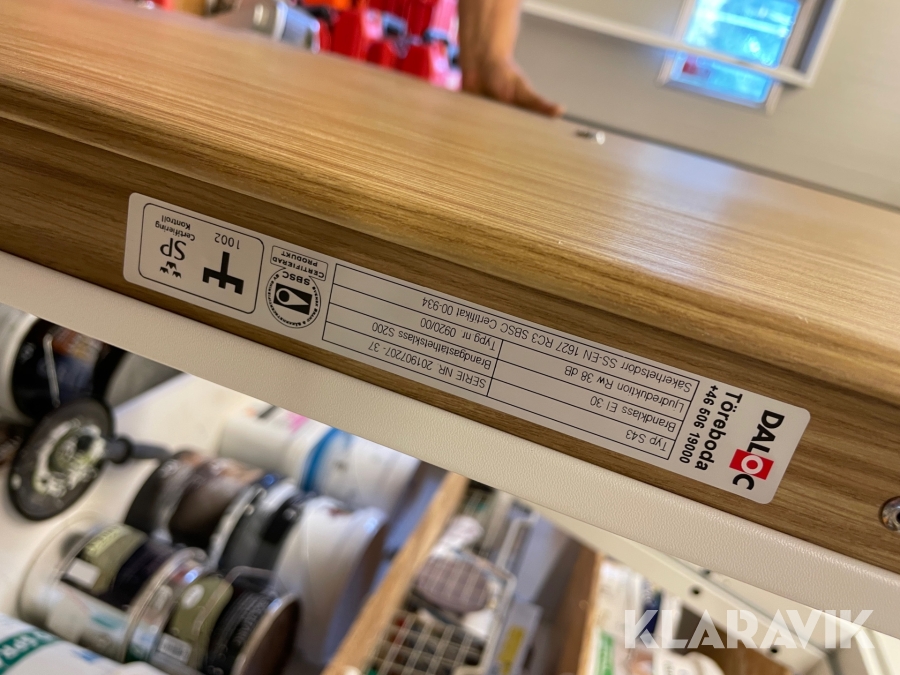 Säkerhetsdörr Daloc S43