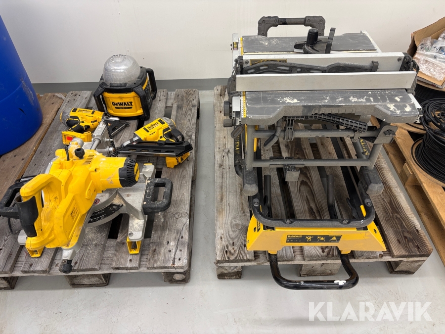 Diverse verktyg Dewalt 5 delar