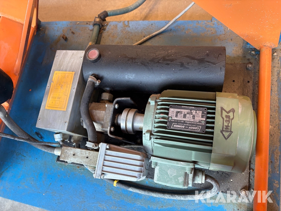 Lyftbord Ergoswede TL1000B med snurrplatta