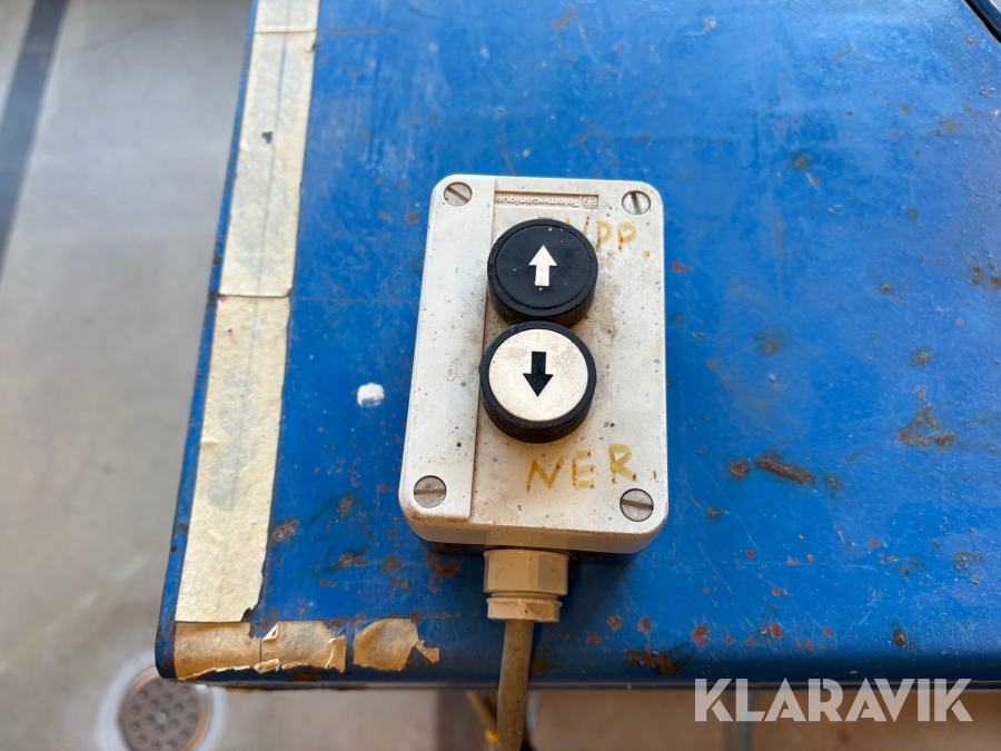 Lyftbord Ergoswede TL1000B med snurrplatta