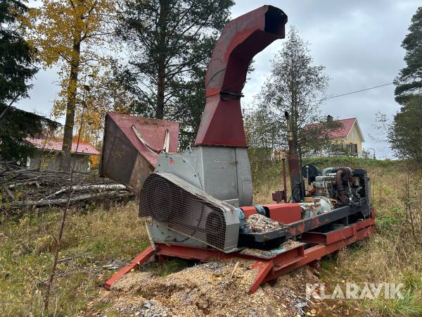 Flishugg på lastväxlarram