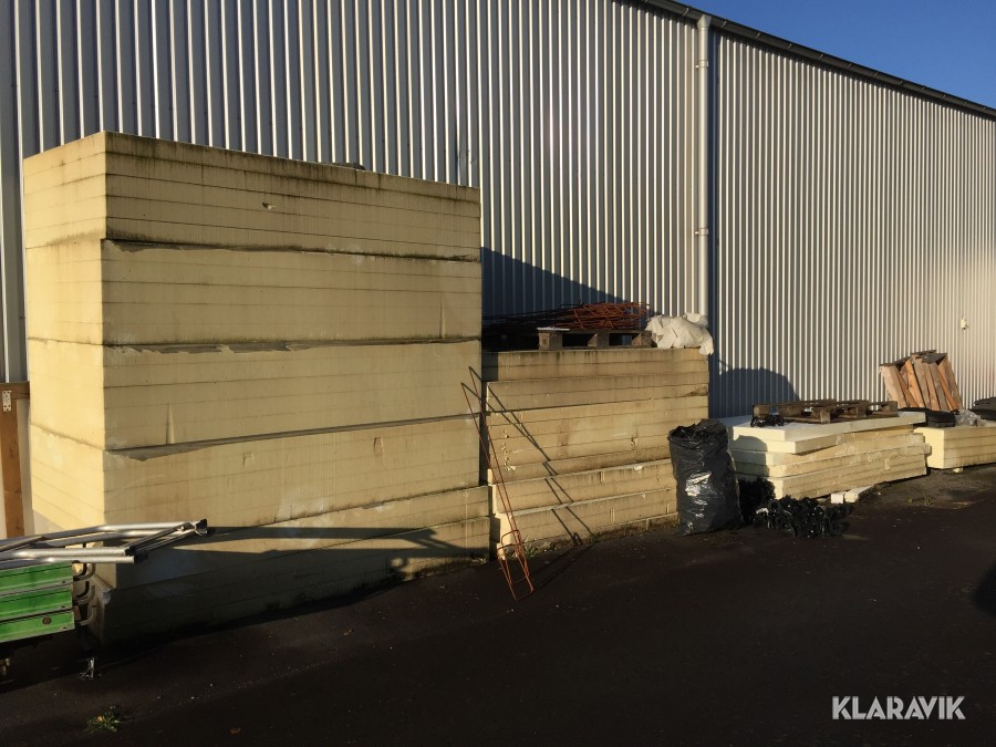 44st Frigoliteskivor + Armeringsfötter