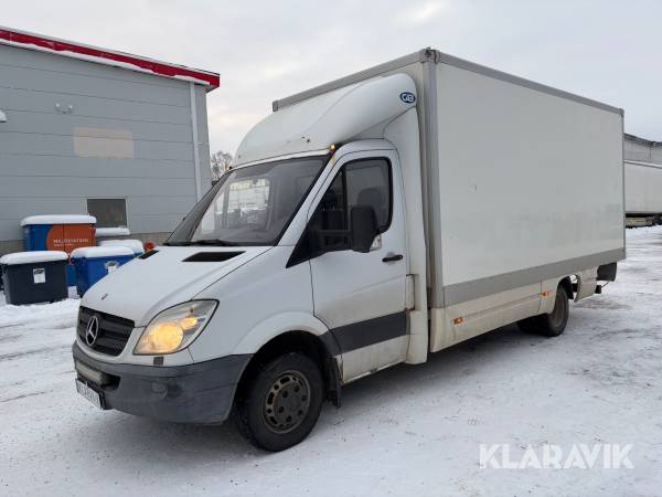 Skåpbil Mercedes-Benz 519 CDI Enkelhytt 3.0 V6 190 hk med verkstadsinredning