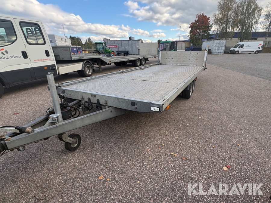 Personbilssläp Allsläpet med tipp