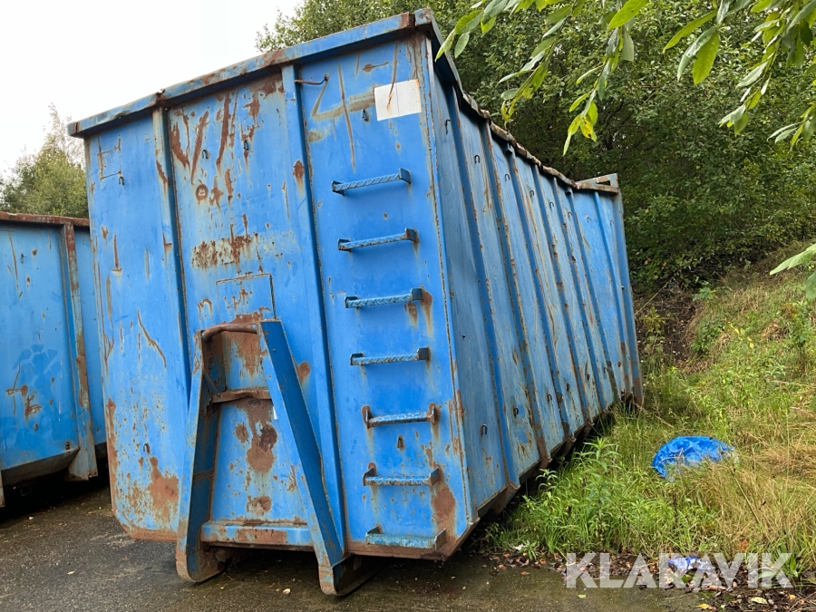 Lastväxlarcontainer 38 m3