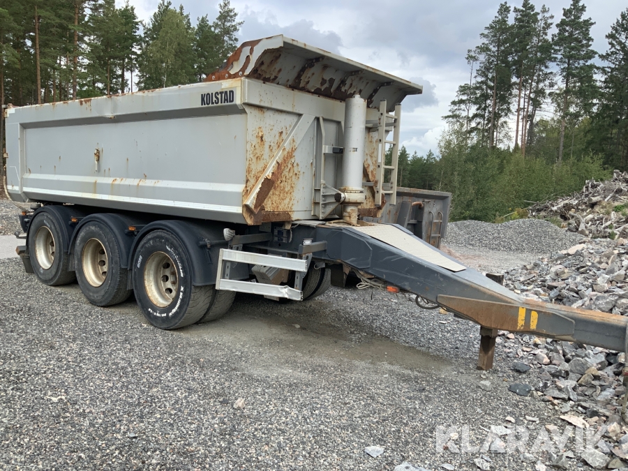 Tippsläp dumpersläp Bruns 