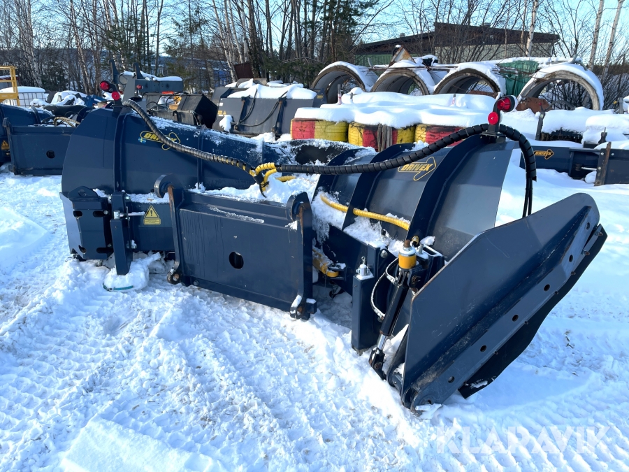 Vikplog Drivex VB3700-BM med snöstopp