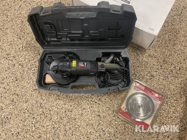 Vinkelslip Maxrite 160 dubbelskiva 1500w