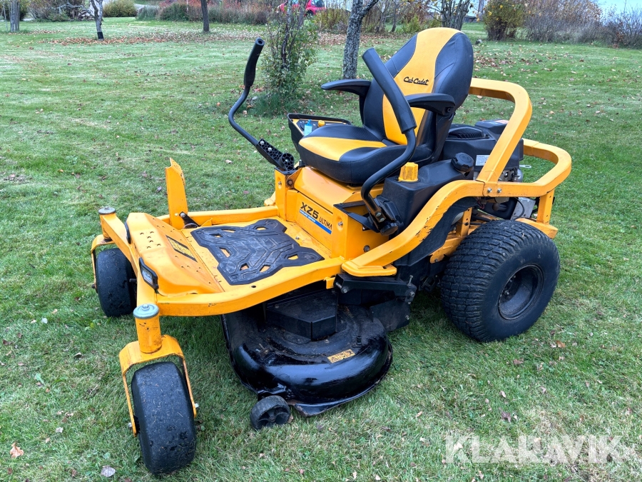 Åkgräsklippare Cub Cadet X25 Ultima