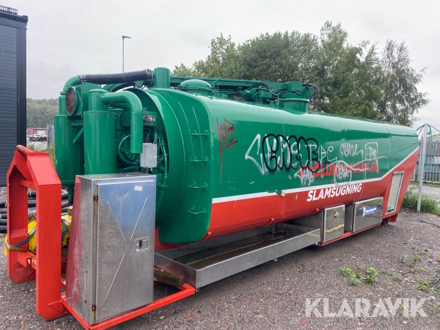 Slamsugningsaggregat Korp & son SL10 – SP 6