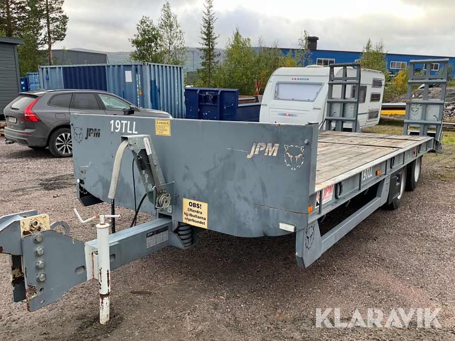 Släp JPM Tandem Loader