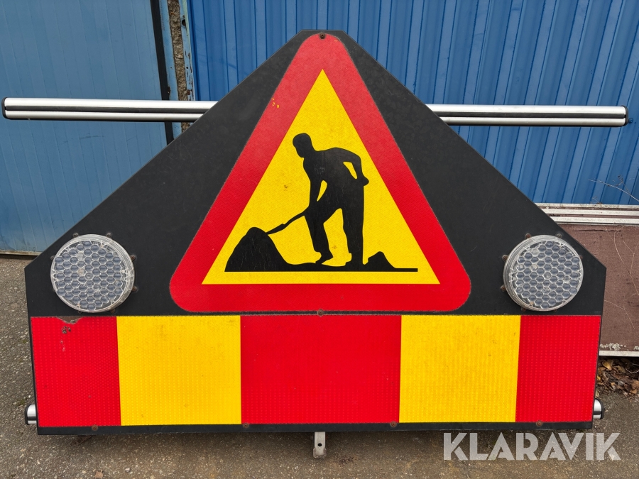 Arbetsskylt TMA skylt Linak A20 med belysning