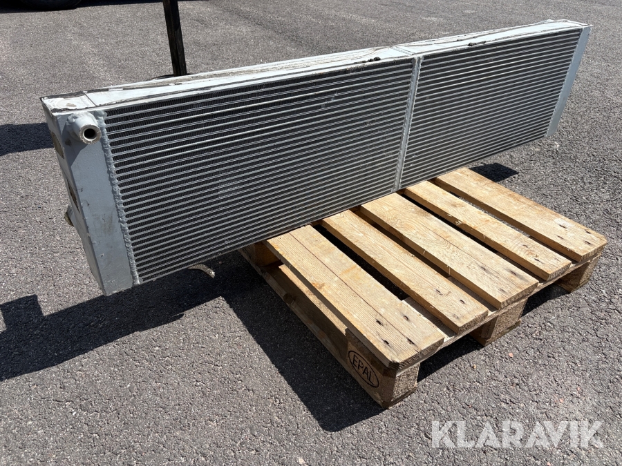 Vattenkylare till kompressor i ren aluminium