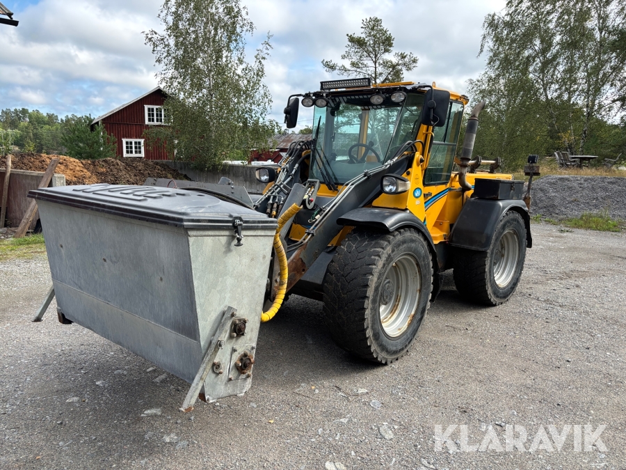 Hjullastare Wille 655c med redskap