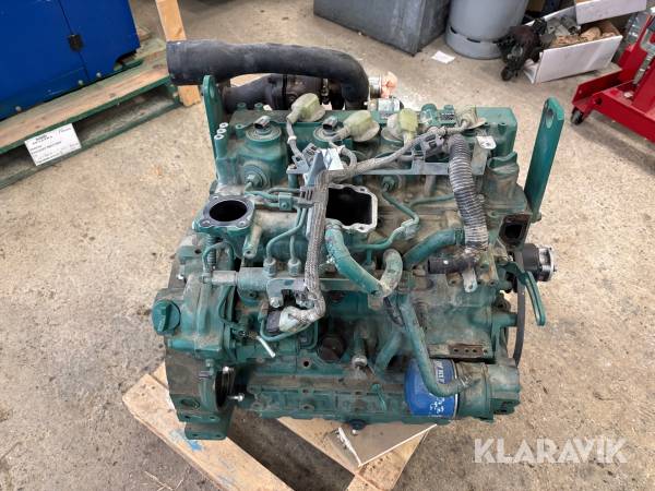 Motor från Volvo L30G med partikelfilter Kubota D3.3M