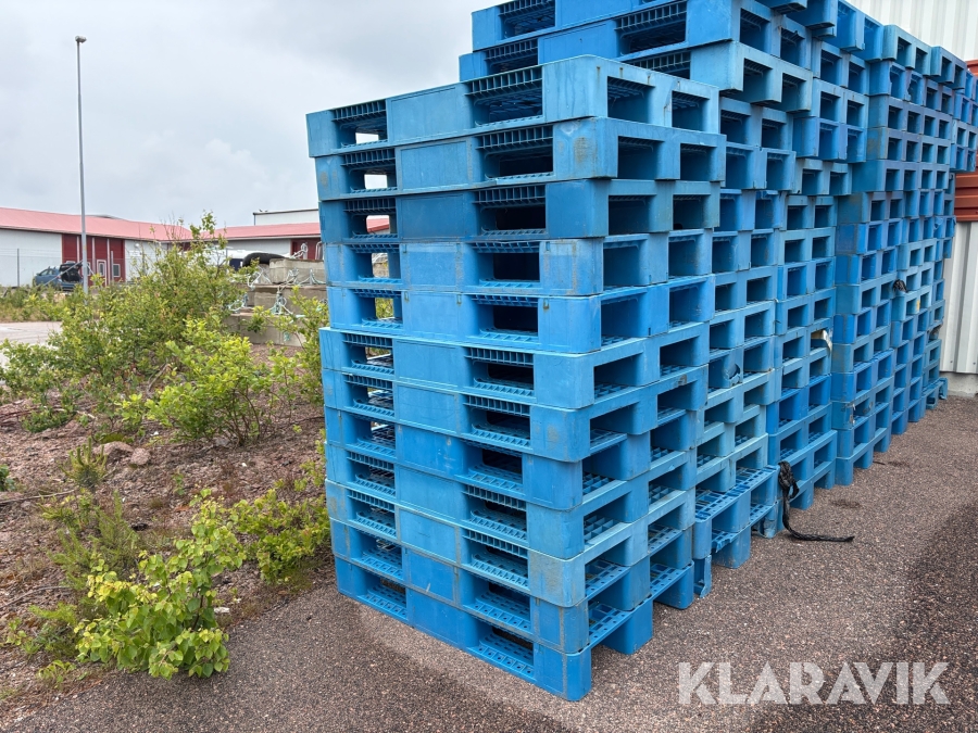 Plastpallar 12st
