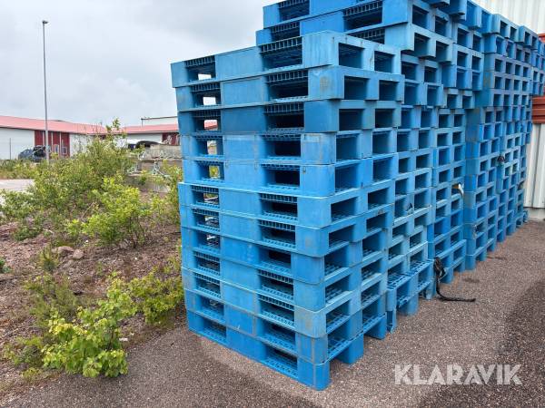 Plastpallar 12st