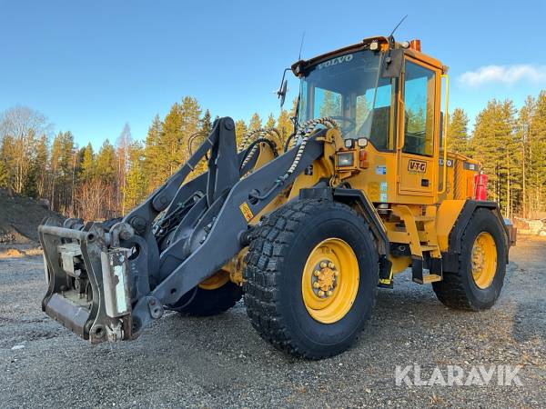 Hjullastare Volvo L50D med skevfäste